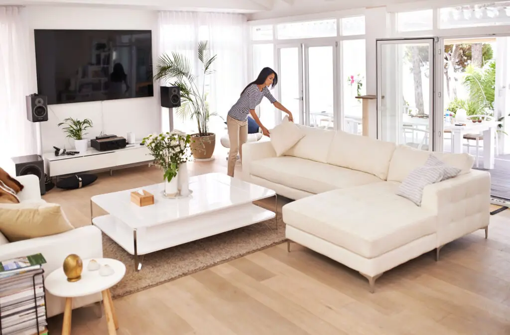 Homeowners reviewing mortgage refinance options